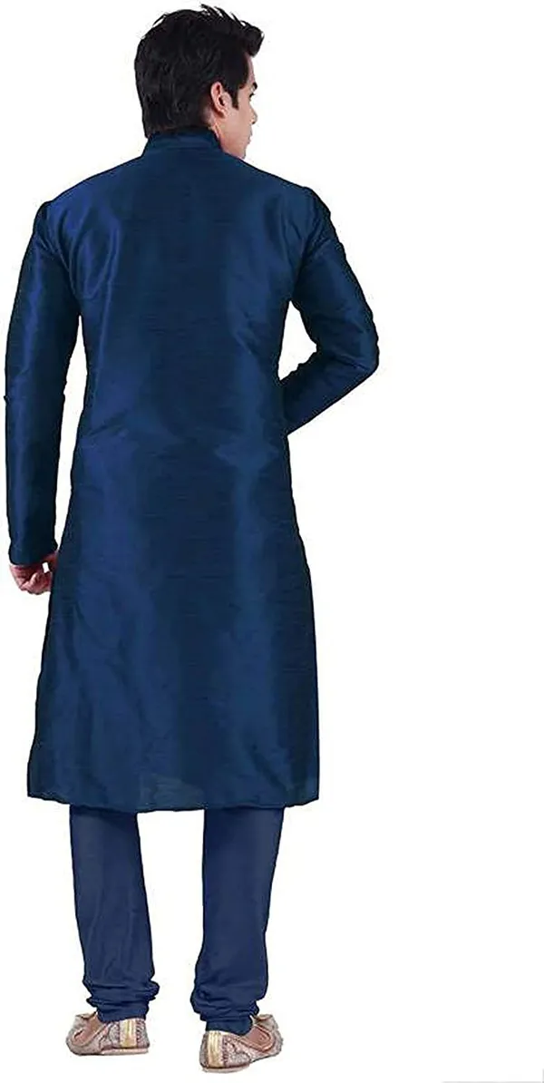 Silk_Blend_Men's_Kurta_Pyjama_Set/Kurta_Pajama_for_Men