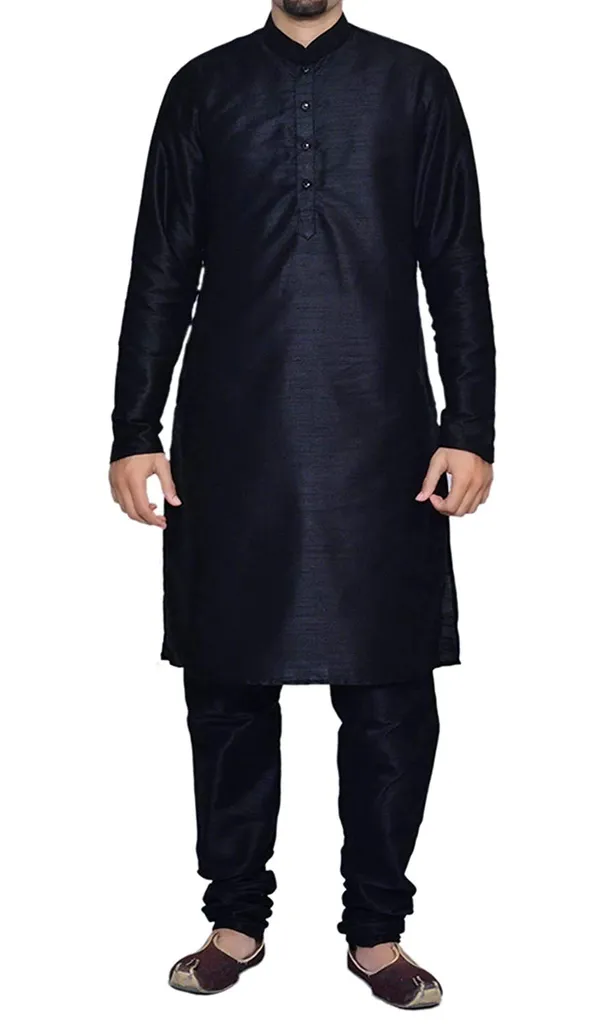 Silk_Blend_Men's_Kurta_Pyjama_Set/Kurta_Pajama_for_Men