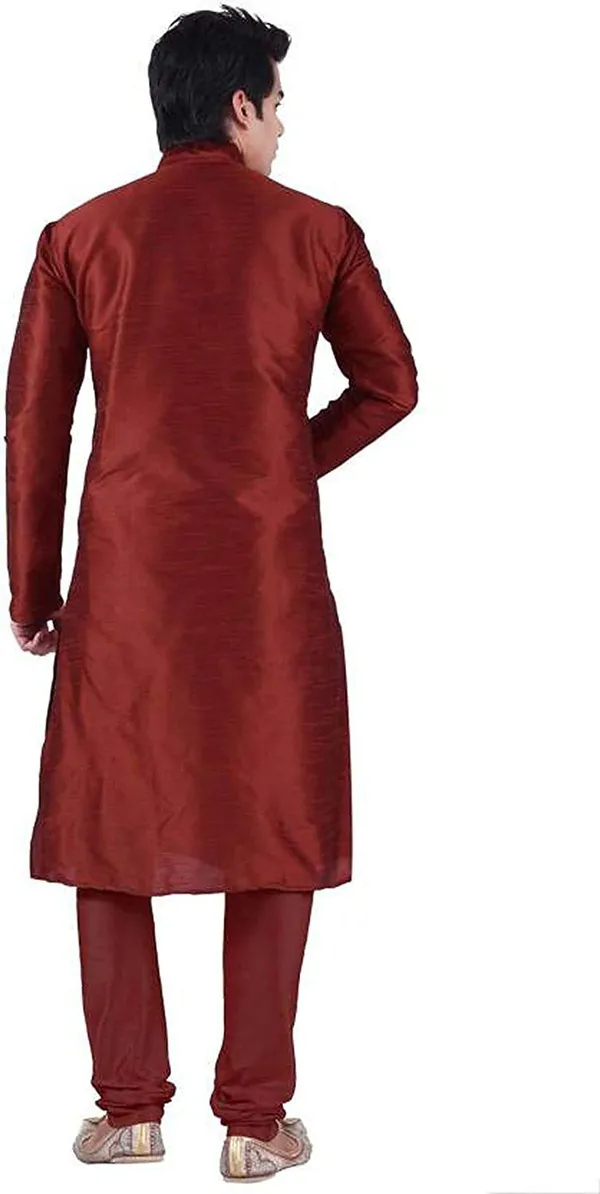Silk_Blend_Men's_Kurta_Pyjama_Set/Kurta_Pajama_for_Men