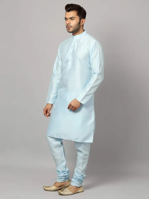 Silk_Blend_Men's_Kurta_Pyjama_Set/Kurta_Pajama_for_Men