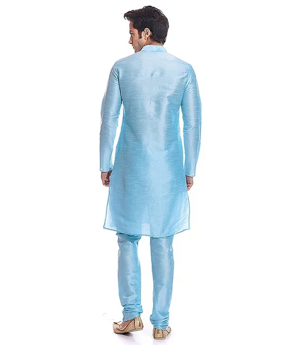 Silk_Blend_Men's_Kurta_Pyjama_Set/Kurta_Pajama_for_Men