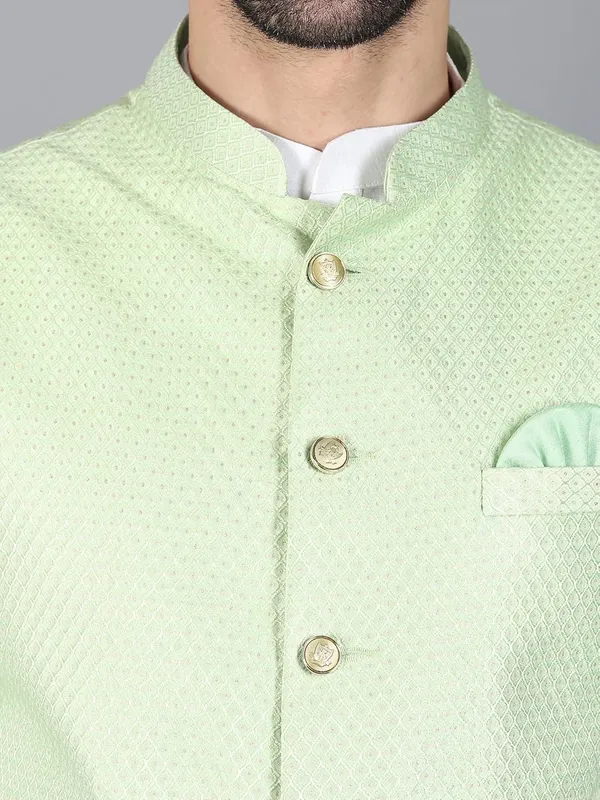 Men's_Silk_Blend_Kurta_Pajama_with_Nehru_Jacket/Modi_Jacket