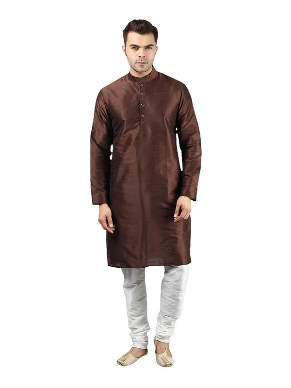 Silk_Blend_Men's_Kurta_Pyjama_Set/Kurta_Pajama_for_Men