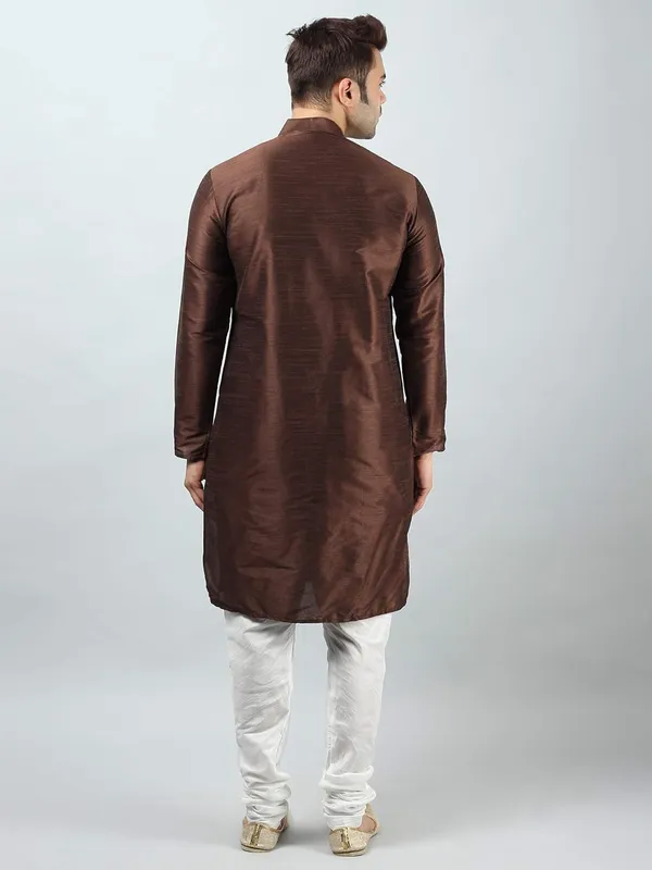 Silk_Blend_Men's_Kurta_Pyjama_Set/Kurta_Pajama_for_Men