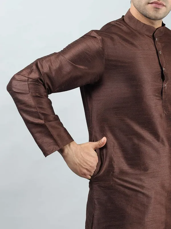 Silk_Blend_Men's_Kurta_Pyjama_Set/Kurta_Pajama_for_Men