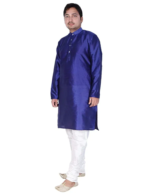 Silk_Blend_Men's_Kurta_Pyjama_Set/Kurta_pajama_for_Men