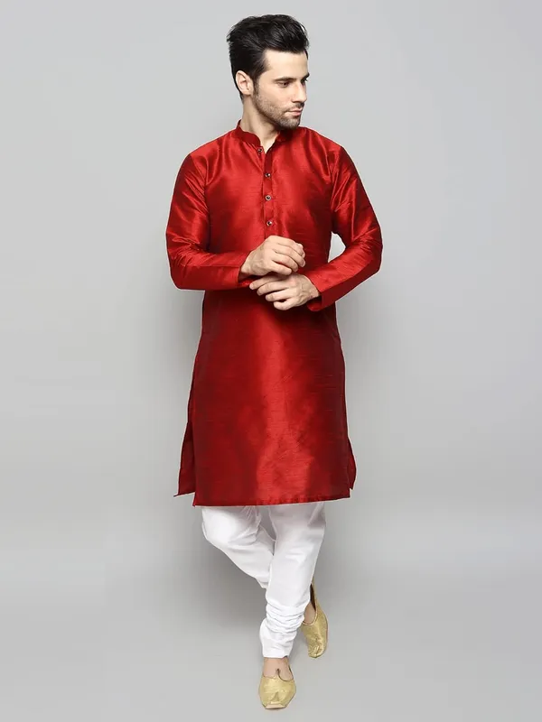 Silk_Blend_Men's_Kurta_Pyjama_Set/Kurta_Pajama_for_Men