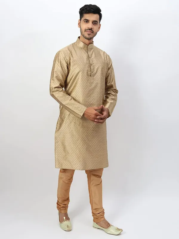 Silk_Blend_Men's_Kurta_Pyjama_Set/Kurta_Pajama_for_Men