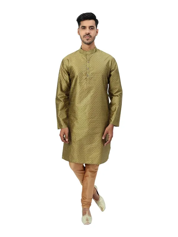 Silk_Blend_Men's_Kurta_Pyjama_Set/Kurta_Pajama_for_Men