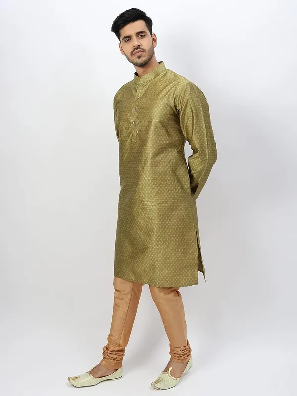 Silk_Blend_Men's_Kurta_Pyjama_Set/Kurta_Pajama_for_Men