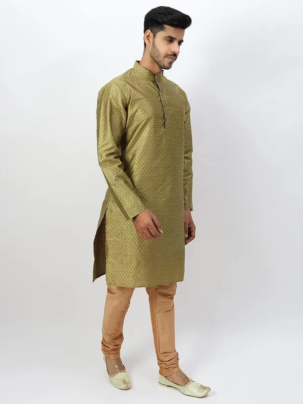 Silk_Blend_Men's_Kurta_Pyjama_Set/Kurta_Pajama_for_Men