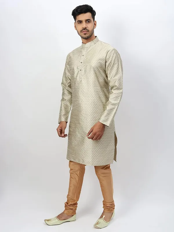 Silk_Blend_Men's_Kurta_Pyjama_Set/Kurta_Pajama_for_Men