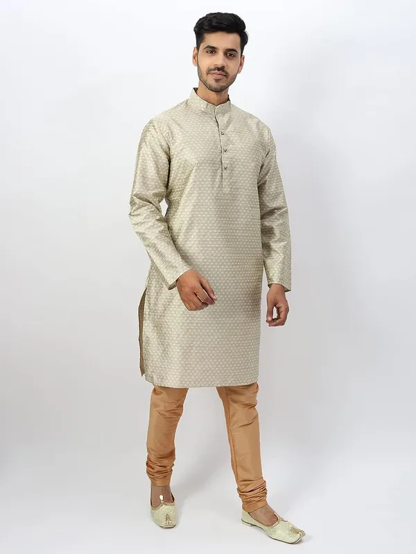 Silk_Blend_Men's_Kurta_Pyjama_Set/Kurta_Pajama_for_Men