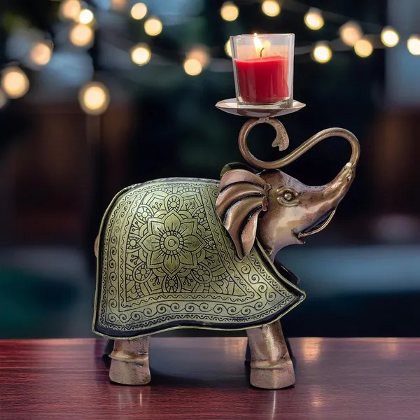 Elephant_Tealight_Candle_Holder_Tabletop_Showpiece_|_For_Living_Room,_Candle_Light_Dinners,_Home_Decor