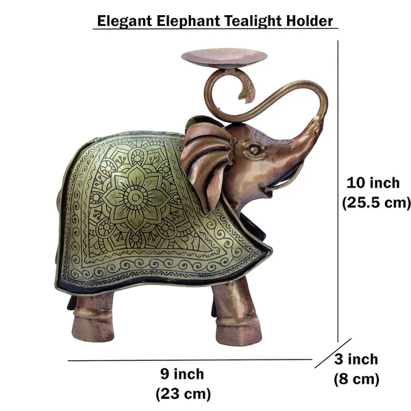 Elephant_Tealight_Candle_Holder_Tabletop_Showpiece_|_For_Living_Room,_Candle_Light_Dinners,_Home_Decor