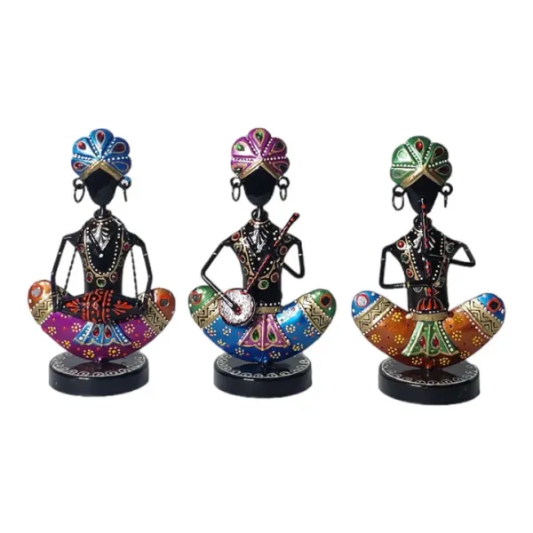 Set_of_3_Tribal_Rajasthani_Musicians_Showpiece_|_For_Home_Decor_Table_Decor