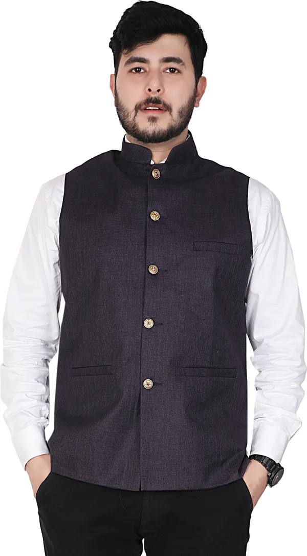 Dark_Blue_Cotton_Blend_Solid_Ethnic_Traditional_Fit_Waistcoat_For_Men