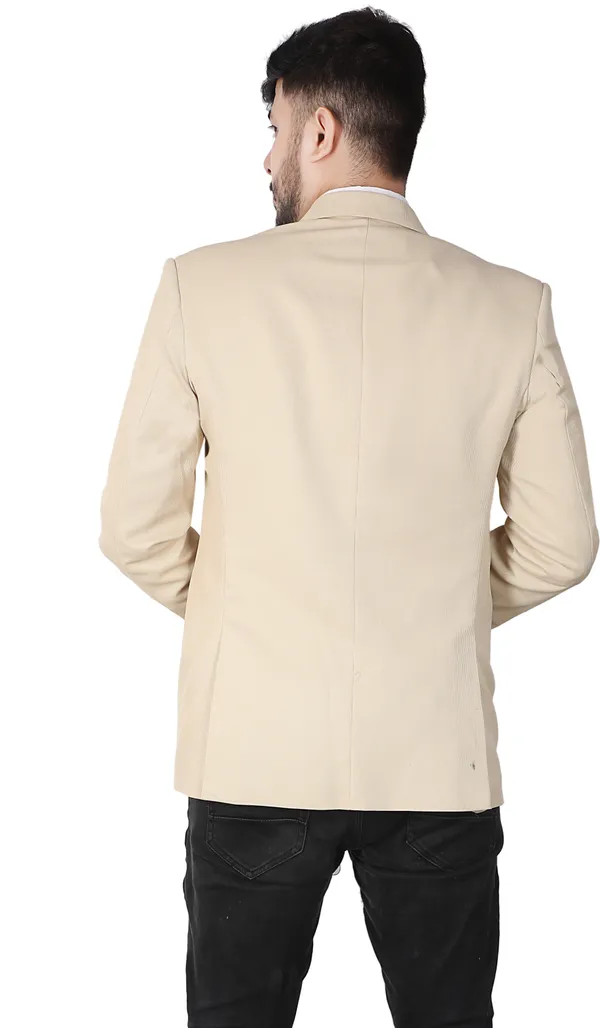 Beige_Solid_Single_Breasted_Casual_Blazer_For_Men