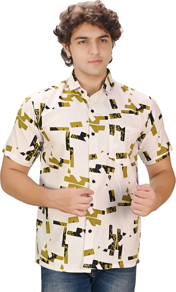 Regular_Cotton_Blend_Short_Sleeve_Casual_Shirt_For_Men