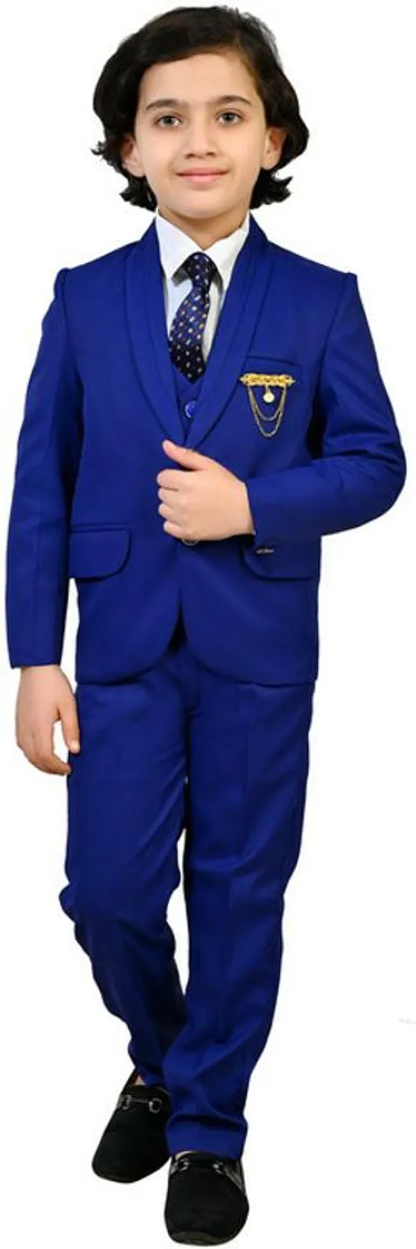 Blue_Polyester_Solid_Regular_Fit_5_Piece_Kids_Suit_-_Coat,Pant,Shirt,Tie_And_Waistcoat_For_Boys