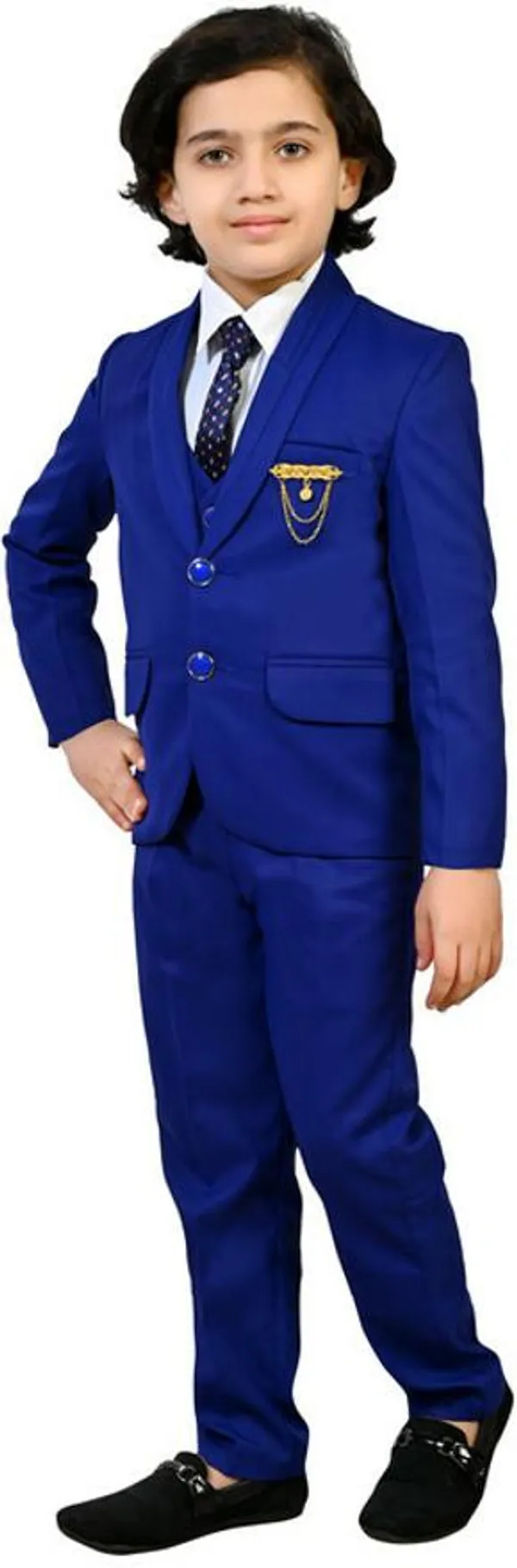 Blue_Polyester_Solid_Regular_Fit_5_Piece_Kids_Suit_-_Coat,Pant,Shirt,Tie_And_Waistcoat_For_Boys