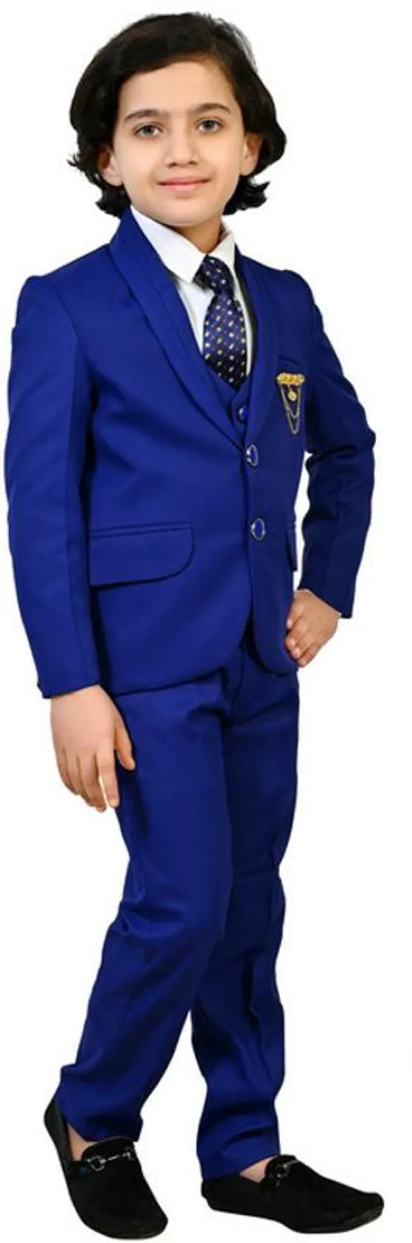 Blue_Polyester_Solid_Regular_Fit_5_Piece_Kids_Suit_-_Coat,Pant,Shirt,Tie_And_Waistcoat_For_Boys