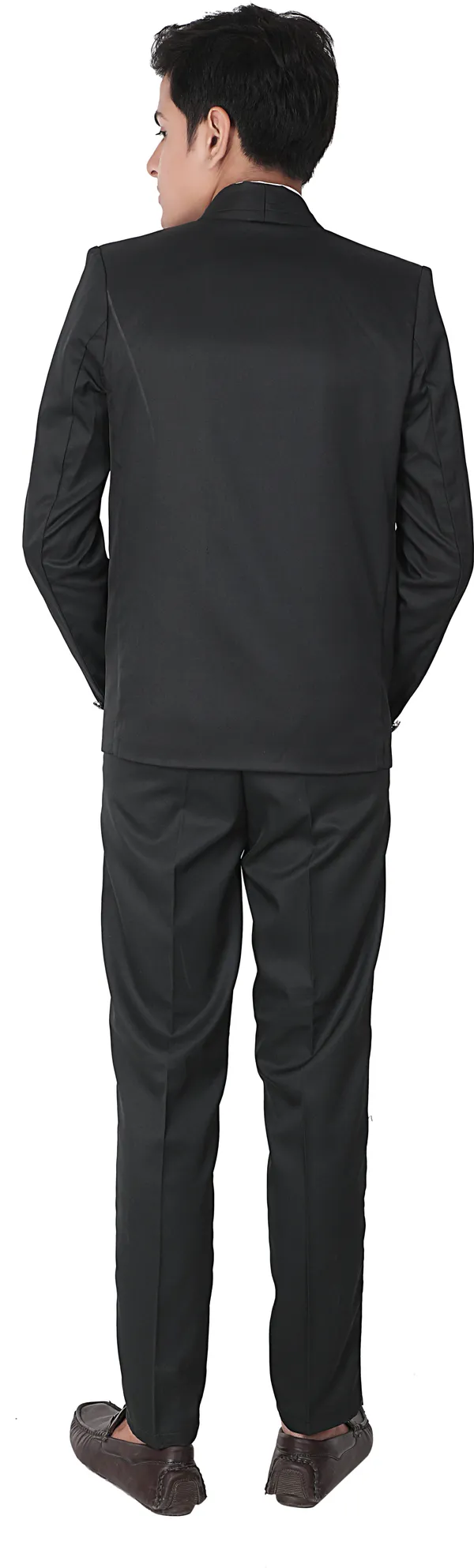 Black_Polyester_Solid_5_Piece_Coat_Pant_Suit_Set_For_Boys