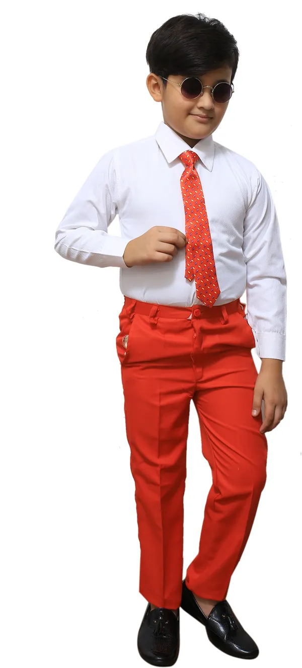 Red_Polyester_Solid_Regular_Fit_5_Piece_Coat_Suit_For_Boys