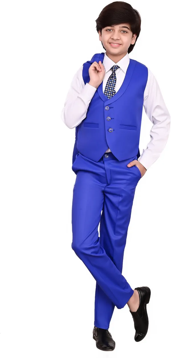 Blue_Polyester_Solid_Regular_Fit_5_Piece_Coat_Suit_For_Boys