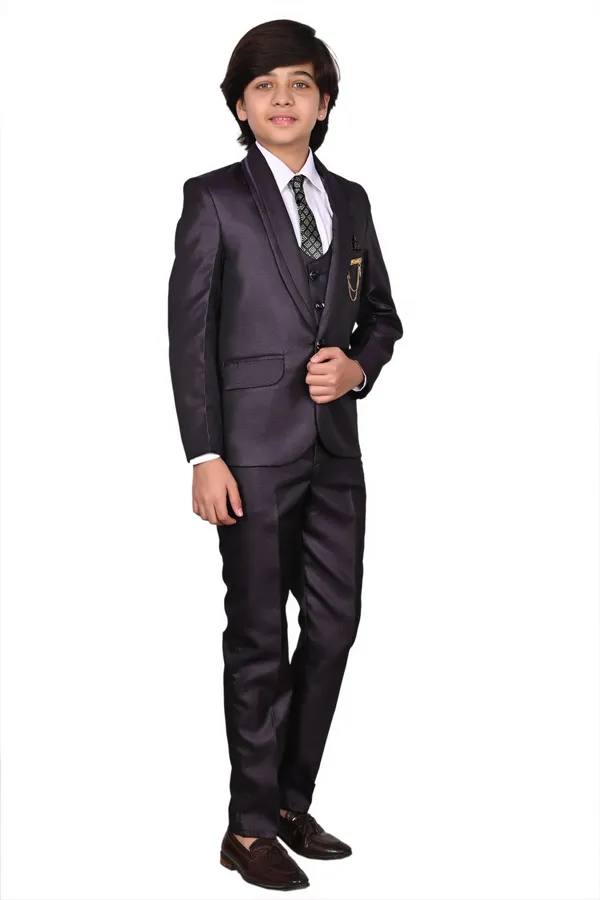 Green_Polyester_Solid_Regular_Fit_5_Piece_Coat_Suit_For_Boys