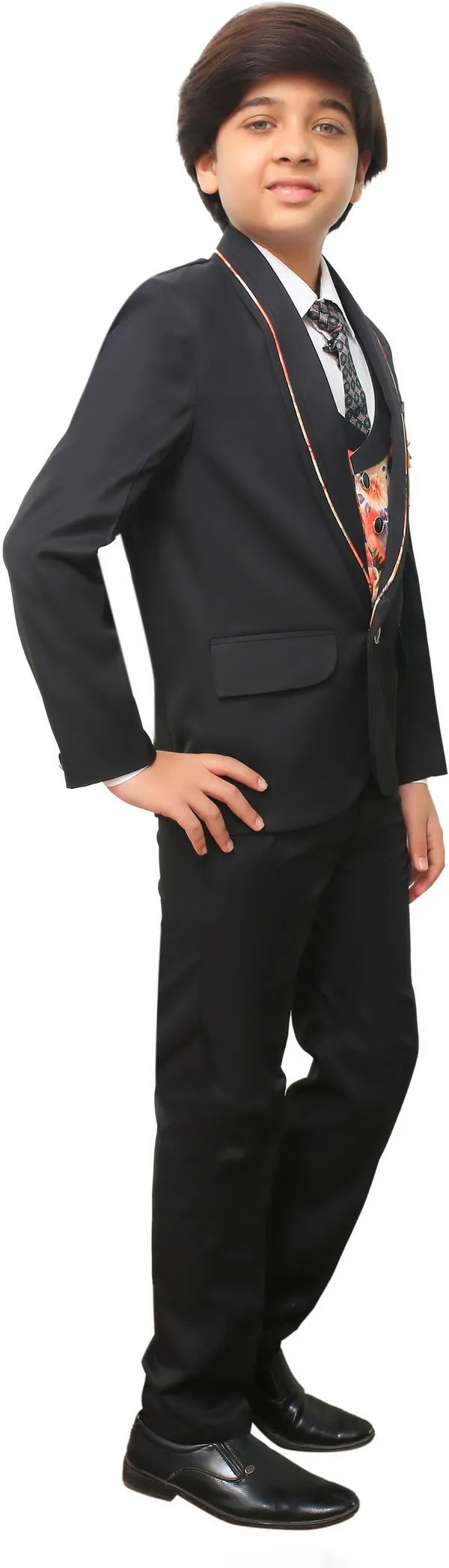 Black_Polyester_Solid_Regular_Fit_5_Piece_Coat_Suit_For_Boys