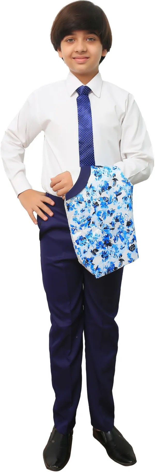 Dark_Blue_Polyester_Solid_Regular_Fit_5_Piece_Coat_Suit_For_Boys