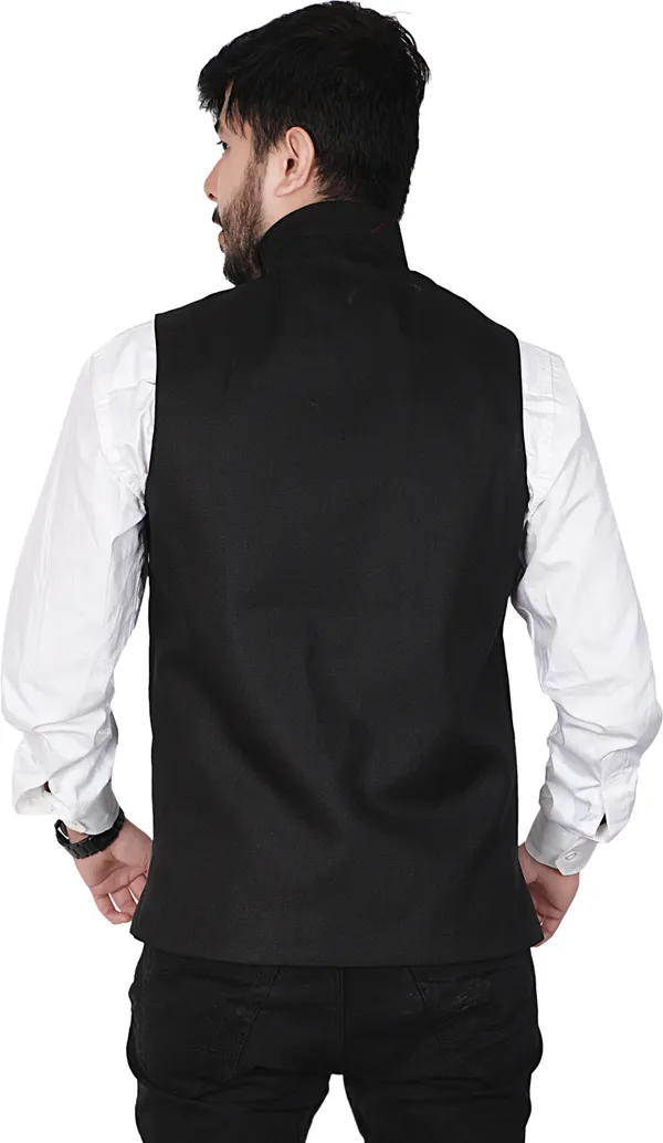 Black_Cotton_Blend_Solid_Ethnic_Traditional_Fit_Waistcoat_For_Men