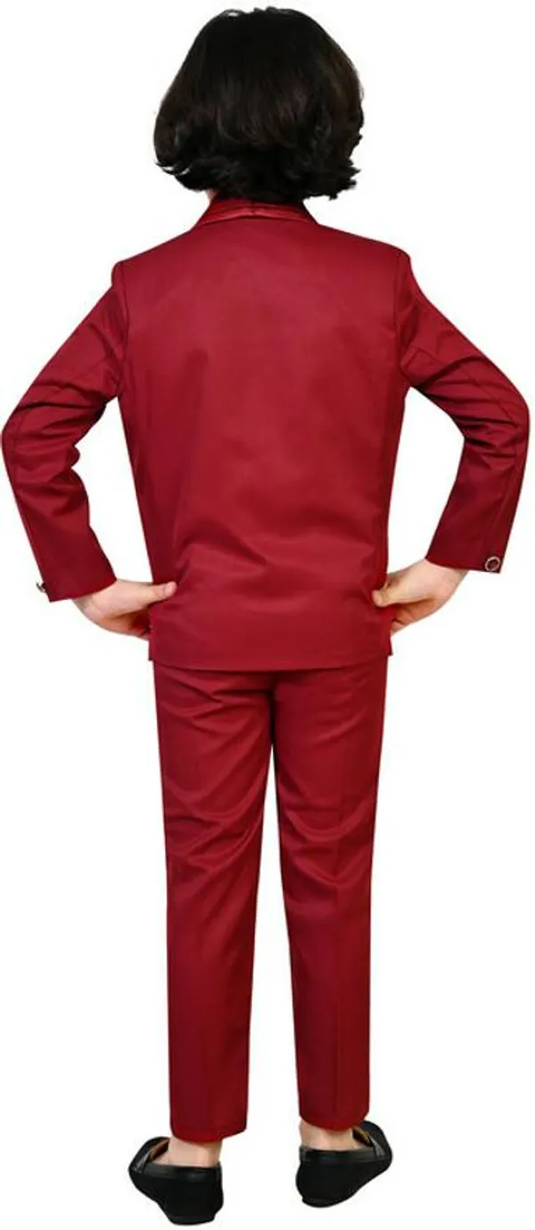 Maroon_Polyester_Solid_Regular_Fit_5_Piece_Kids_Suit_For_Boys