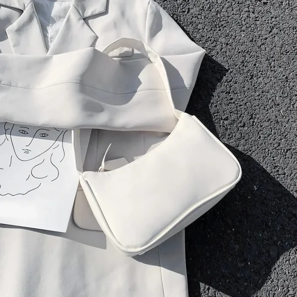 White_Mini_Half_Moon_Sling_Bag_For_Girls