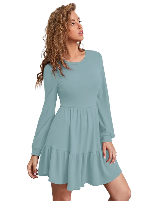 Pista_Heavy_Fabric_Western_Dress_For_Women