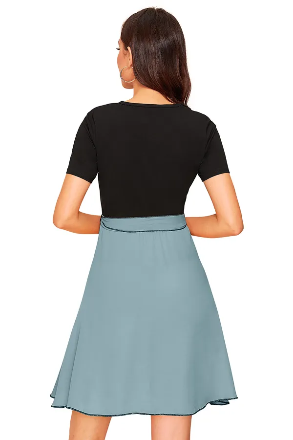 Pista_Heavy_Fabric_Western_Dress_For_Women