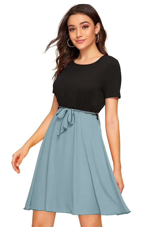 Pista_Heavy_Fabric_Western_Dress_For_Women
