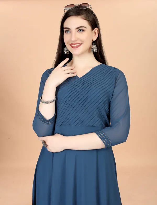 Blue_Georgete_Embroidered_Long_Gown_for_Women_&_Girls