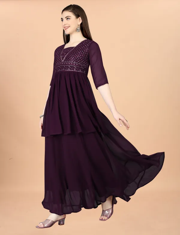 Purple_Georgete_Embroidered_Long_Gown_for_Women_&_Girls