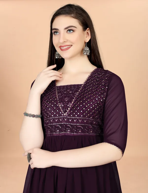 Purple_Georgete_Embroidered_Long_Gown_for_Women_&_Girls