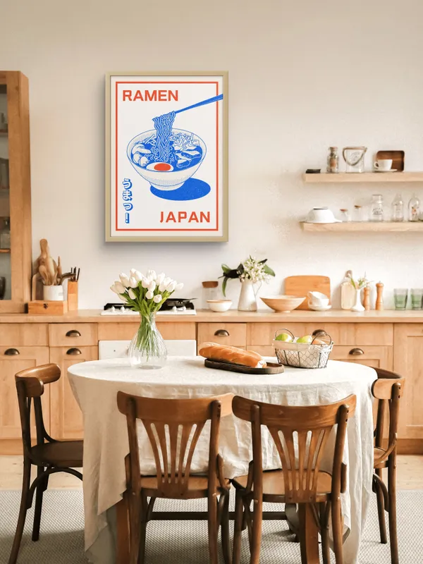 Wooden_Framed_Ramen_Japan_Fibre_Art_|_For_Home_&_Office_Decor
