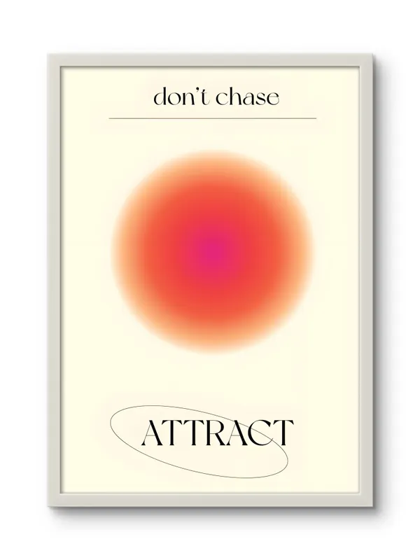 White_Framed_Attract_Fibre_Art_|_For_Home_&_Office_Decor