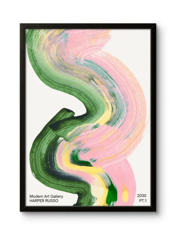 Black_Framed_Abstract_Paint_Stroke_Fibre_Art_|_For_Home_&_Office_Decor
