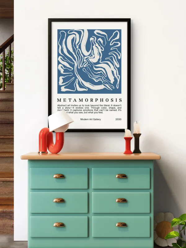 Black_Framed_Metamorphosis_Fibre_Art_|_For_Home_&_Office_Decor
