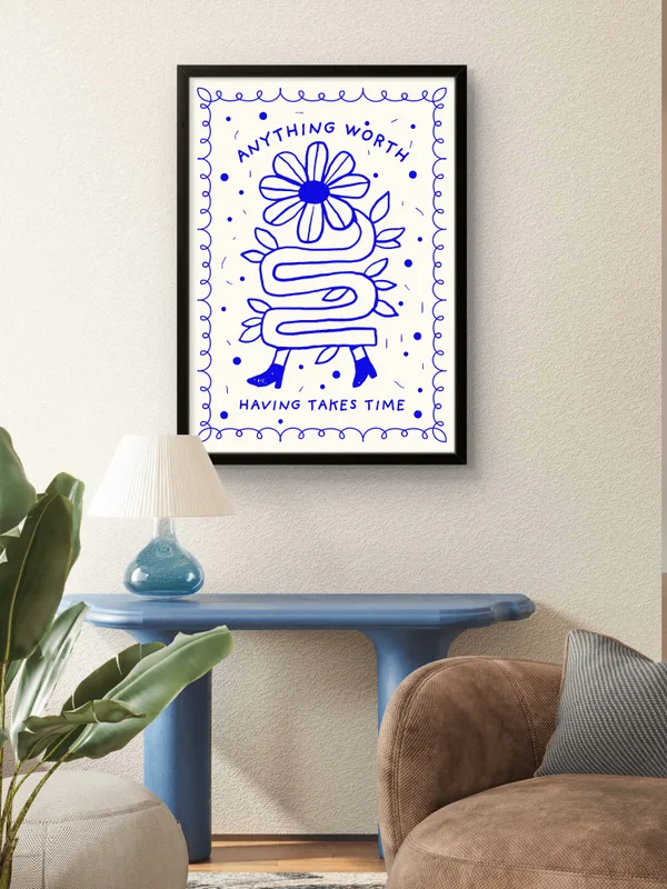 Black_Framed_William_Morris_Birds_Fibre_Art_|_For_Home_&_Office_Decor
