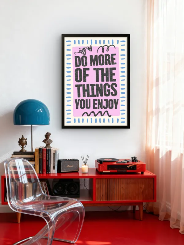 Black_Framed_Do_More_Fibre_Art_|_For_Home_&_Office_Decor