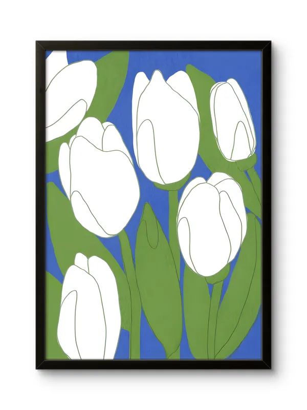 Black_Framed_The_Secret_Garden_Fibre_Art_|_For_Home_&_Office_Decor