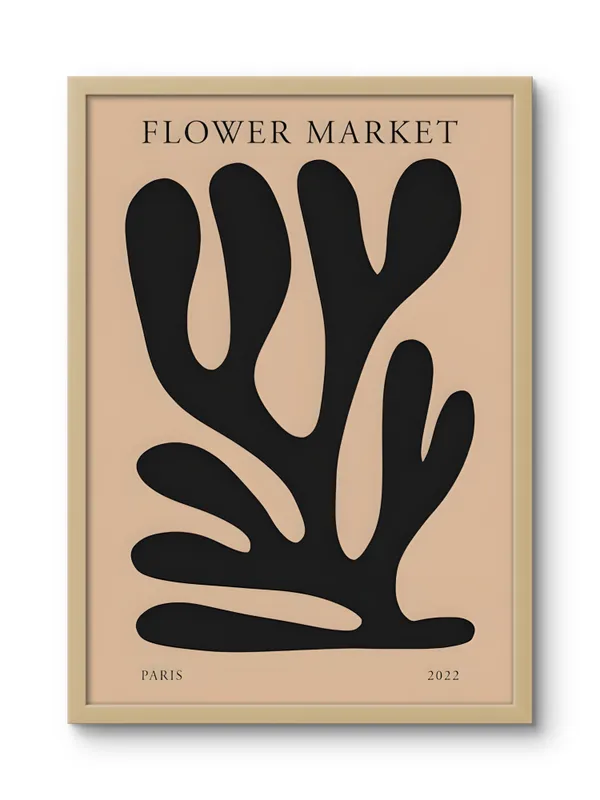 Wooden_Framed_Flower_Market_Fibre_Art_|_For_Home_&_Office_Decor