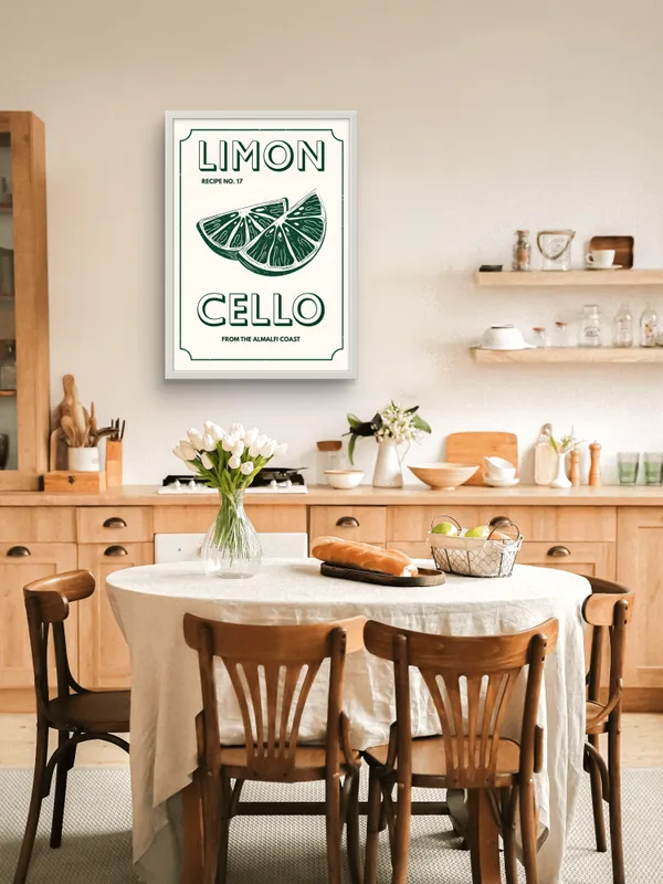 White_Framed_Limon_Cello_Fibre_Art_|_For_Home_&_Office_Decor